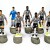 Subbuteo Andrew Table Soccer Fulham 2021-22 only 12 figures,no bases,no box